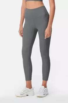 Леггинсы - Серый - Высокая талия Dagi