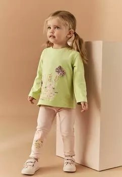 Леггинсы SET STANDARD Next, цвет green pretty bunny
