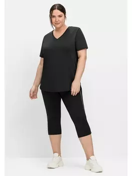 Леггинсы sheego Caprihose, черный