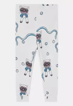 Леггинсы Siamese Unisex Mini Rodini, белый