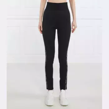 Леггинсы скинни с логотипом Milan Calvin Klein, черный