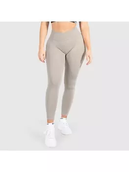 Леггинсы SMILODOX Amaze Pro, серо-коричневый