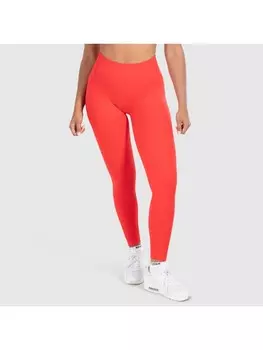 Леггинсы SMILODOX Cetrina Scrunch, красный