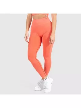 Леггинсы SMILODOX, цвет orange melange