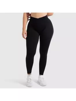 Леггинсы SMILODOX Silvia Scrunch, черный