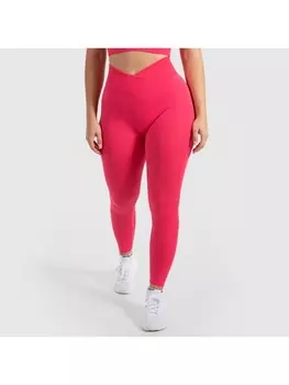 Леггинсы SMILODOX Silvia Scrunch, розовый