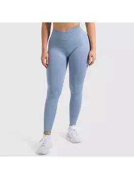 Леггинсы SMILODOX Silvia Scrunch, синий