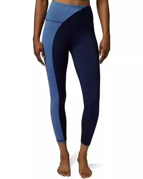 Леггинсы Spiritual Gangster Zoe Color-Block 7/8, цвет Midnight Navy/Pacific Blue