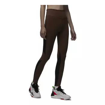 Леггинсы спортивные технические леггинсы Air Jordan, коричневый