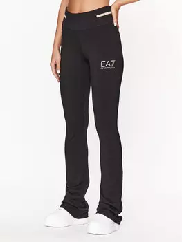 Леггинсы стандартной посадки Ea7 Emporio Armani, черный