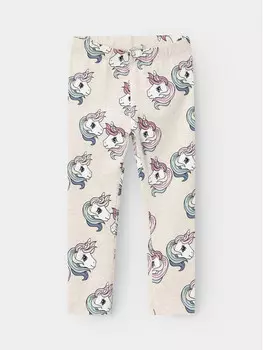Леггинсы стандартной посадки Name It, экрю