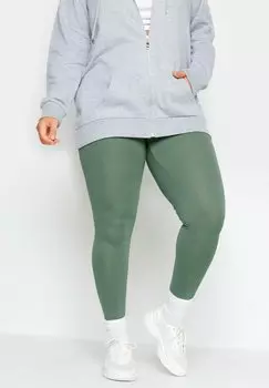 Леггинсы STRETCH Yours Clothing, цвет green