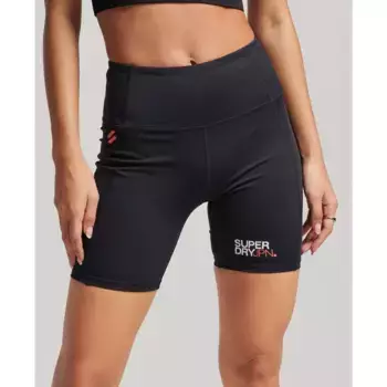 Леггинсы Superdry Core 6 Short, черный