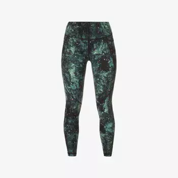 Леггинсы Sweaty Betty Power 7/8 с высокой посадкой из стрейч-джерси, зеленый
