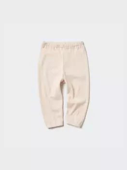 Леггинсы свободного кроя Uniqlo, бежевый