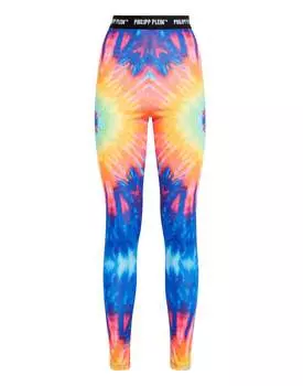 Леггинсы Тай-дай PHILIPP PLEIN, мультиколор