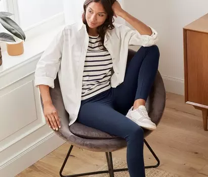 Леггинсы Tchibo, темно-синий