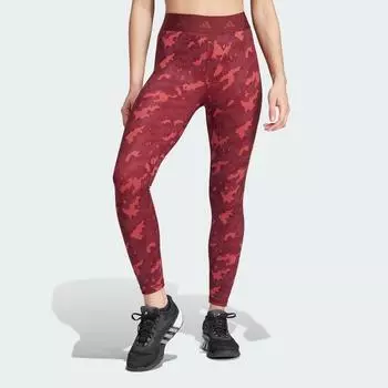 Леггинсы Techfit Camo 7/8 ADIDAS, цвет rosa
