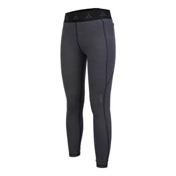 Леггинсы techfit с начесом, леггинсы полной длины Adidas, черный