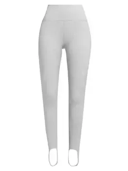 Леггинсы TLC со стременами Terez, серый