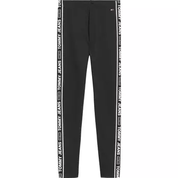 Леггинсы Tommy Jeans Taping, серый