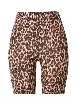 Леггинсы TOPSHOP Skinny Leggings, цвет brown/caramel/light brown