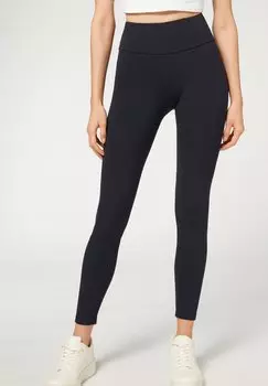 Леггинсы TOTAL SHAPING Calzedonia, синий
