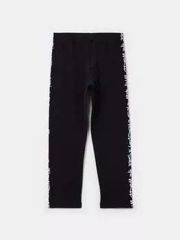 Леггинсы три четверти с принтом Ovs, цвет black print 1