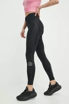 Леггинсы TruePace для тренировок adidas by Stella McCartney, черный