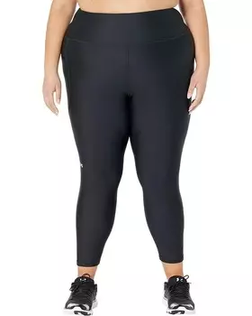 Леггинсы Under Armour Plus Size HeatGear Armour High-Waisted No Slip Ankle, цвет Black/White