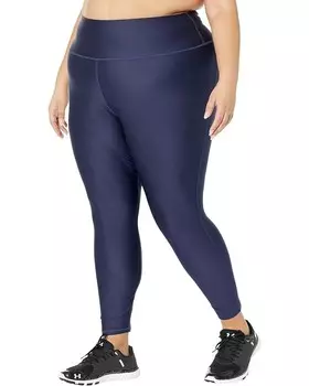 Леггинсы Under Armour Plus Size HeatGear Armour High-Waisted No Slip Ankle, цвет Midnight Navy/White