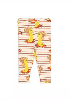 Леггинсы Unicorn Seahorse Unisex Mini Rodini, красный