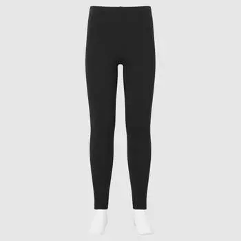 Леггинсы Uniqlo Girls Cotton, черный