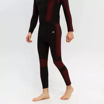 Леггинсы Up8, черный / красный