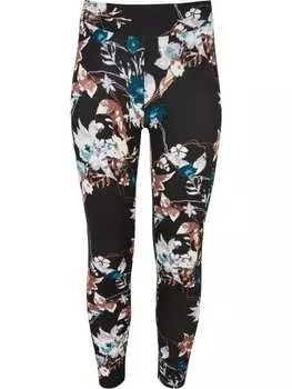 Леггинсы Urban Classics, цвет blacksoftflower