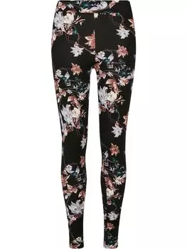 Леггинсы Urban Classics, цвет blacksoftflower