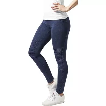 Леггинсы Urban Classics Denim Big, синий