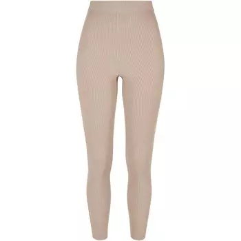 Леггинсы Urban Classics Knit Short, розовый