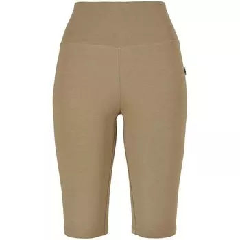 Леггинсы Urban Classics Organic Stretch Cycle Short, коричневый