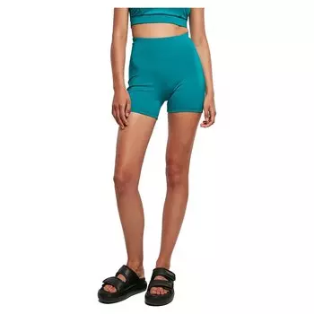 Леггинсы Urban Classics Recycled Cycle Hot Short, зеленый