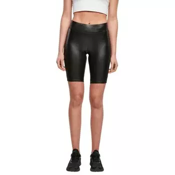 Леггинсы Urban Classics Synthetic Cycle Short, черный