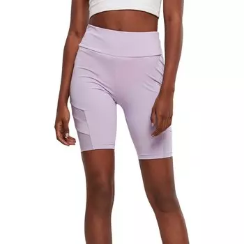 Леггинсы Urban Classics Tech Cycle Short, фиолетовый