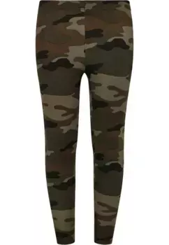 Леггинсы URBAN CLASSICS " Urban Classics Women's Girls Camo Leggings" (1 шт.), цвет Woodcamo