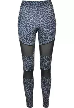 Леггинсы URBAN CLASSICS " Urban Classics Women's Ladies Tech Mesh AOP Leggings" (1 шт.), цвет Snowleo