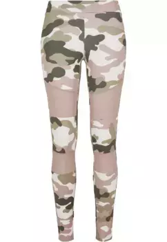Леггинсы URBAN CLASSICS " Urban Classics Women's Camo Tech Mesh Leggings" (1 шт.), розовый
