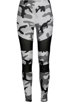 Леггинсы URBAN CLASSICS " Urban Classics Women's Camo Tech Mesh Leggings" (1 шт.), цвет Snowcamouflage