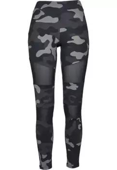 Леггинсы URBAN CLASSICS " Urban Classics Women's Camo Tech Mesh Leggings" (1 шт.), черный
