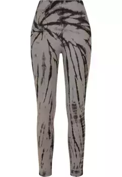 Леггинсы URBAN CLASSICS "Женские хлопковые леггинсы с высокой талией Urban Classics, с высокой талией (1 шт.), черный