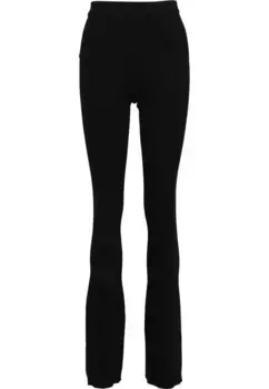 Леггинсы URBAN CLASSICS "Женские леггинсы вязки в рубчик " Urban Classics Bootcut" (1 шт.), черный