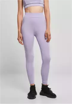 Леггинсы URBAN CLASSICS "Женские женские леггинсы с высокой талией Urban Classics Tech (1 шт.), цвет Lavender